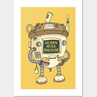 acorn risk machine Posters and Art